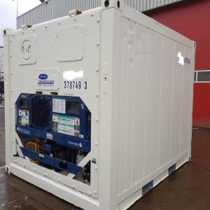 Used 10ft x 8ft 10′ Reefer Container