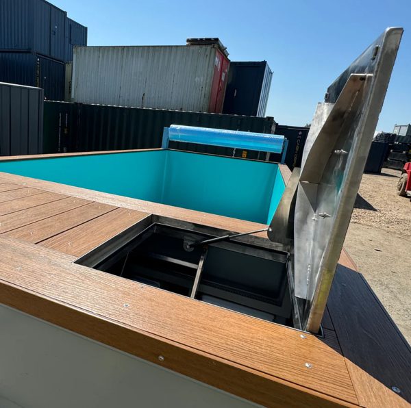 6m/20ft  Caribbean Blue Container Swimming Pool - Image 3