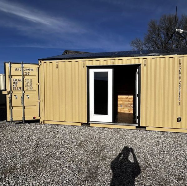 20 ft Shipping Container Office Solar Off Grid Or Grid - Image 4