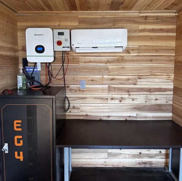 20 ft Shipping Container Office Solar Off Grid Or Grid - Image 5