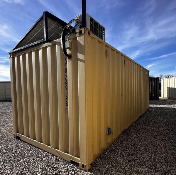 20 ft Shipping Container Office Solar Off Grid Or Grid - Image 7
