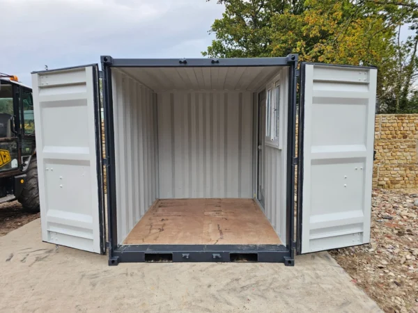 8′ Shipping Container Site Safe Lock Up Box Toolbox 8ft Workshop Shed ...