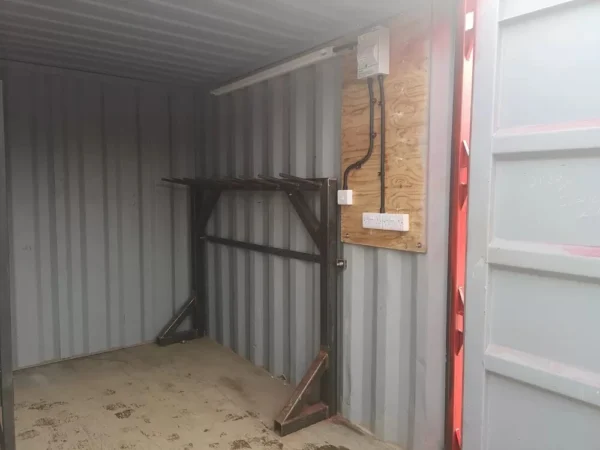 10 ft x 8 ft Rigging Loft / Tackle Store / Steel Storage Container ...