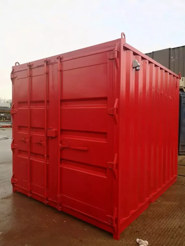 Stocked Rigging Container 10 ft x 8 ft Rigging Loft / Tackle Store / Steel Storage Container ...