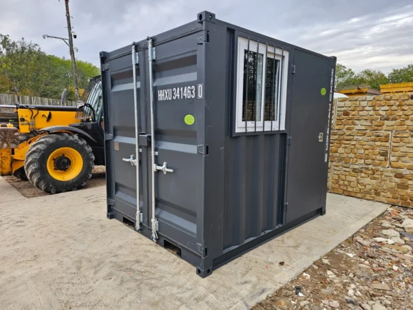 8′ Shipping Container Site Safe Lock Up Box Toolbox 8ft Workshop Shed ...