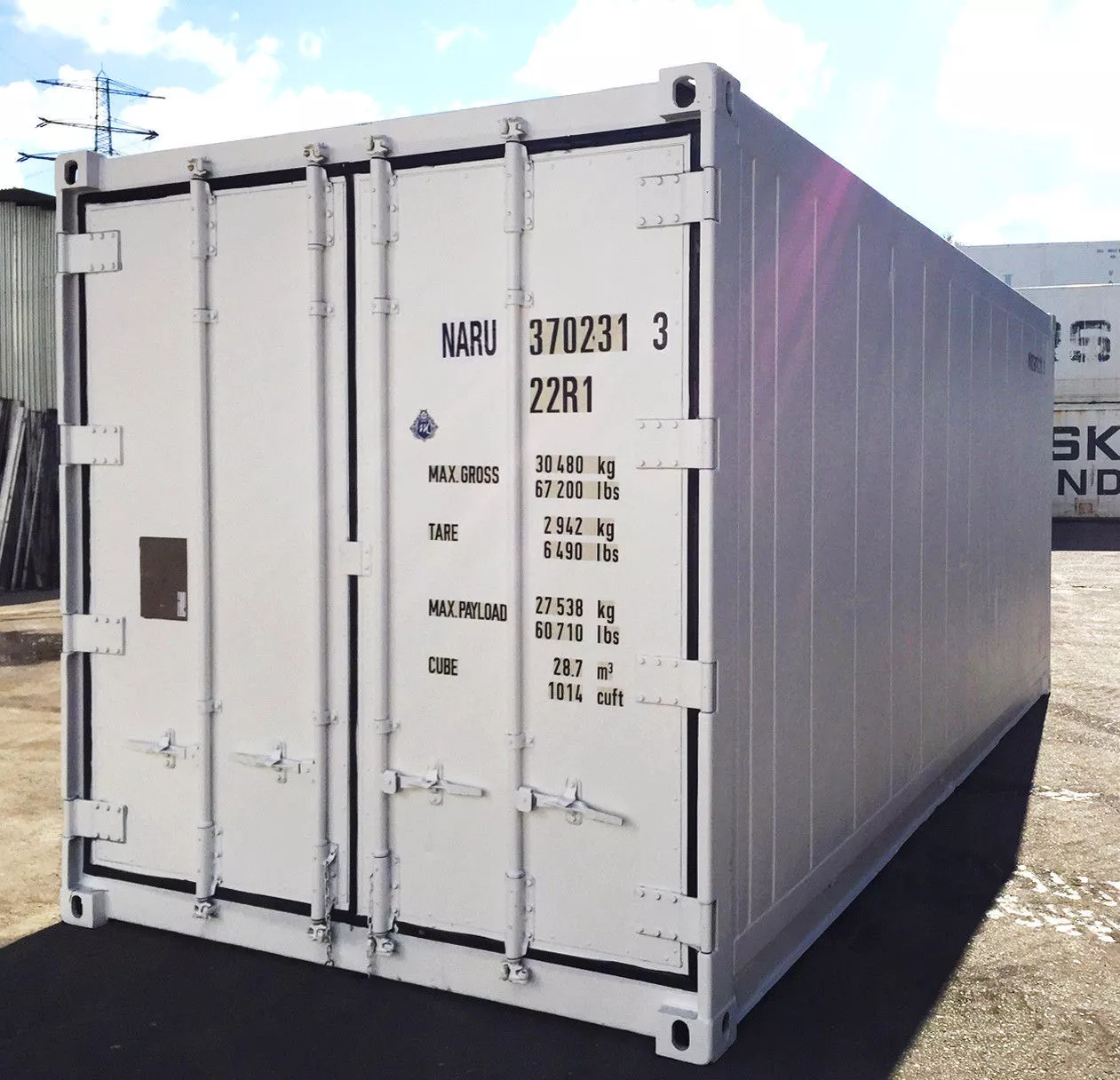 20 Feet Freezer Container Compact Mobile Cold Storage Cell Thermo King / Reefer - Image 3
